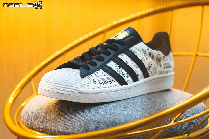 adidas Originals Superstar50週年新系列開箱 全新三款黑白特殊配色！