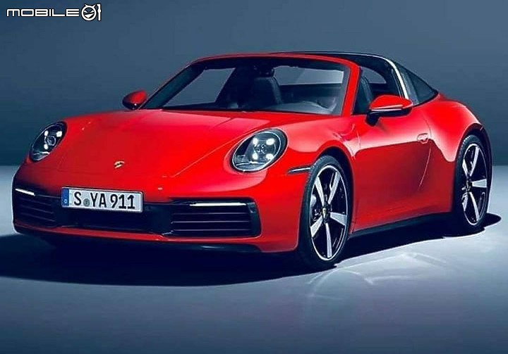 【搶先看】新一代Porsche 911 Targa完整樣貌流出,飽滿曲線依舊動人!