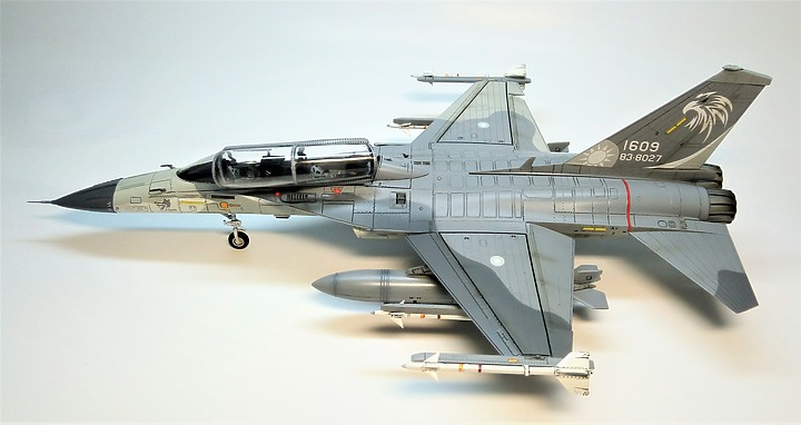 點我看大圖 FREEDOM 1/48 F-CK-1D 經國號戰機