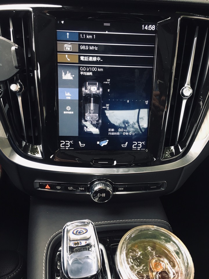 S60 PHEV 台北高雄往返油耗日記