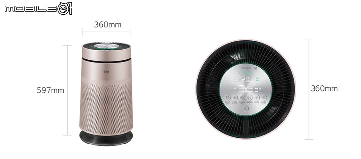 LG-PuriCare™ AS601DPT0 WiFi 360°空氣清淨機