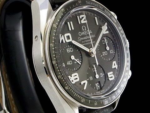 OMEGA Speedmaster 三眼計時 黑面 數字盤 38mm