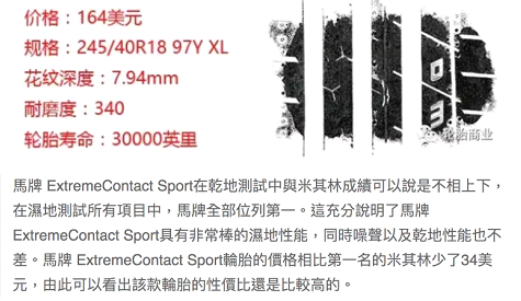點我看大圖 人生的第一次換鞋,原來換框胎不是改車!Audi A4 B9 換馬牌(ExtremeContact™ Sport) 鞋再戰三年