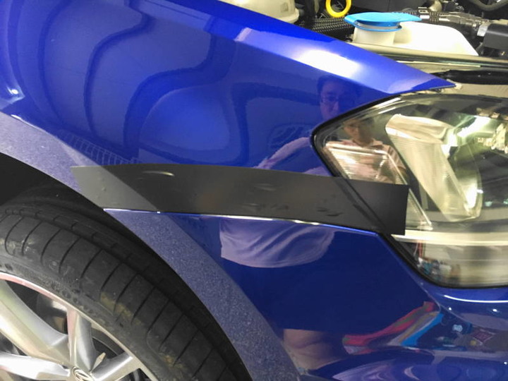 2017 Golf R 清洗3年散熱排
