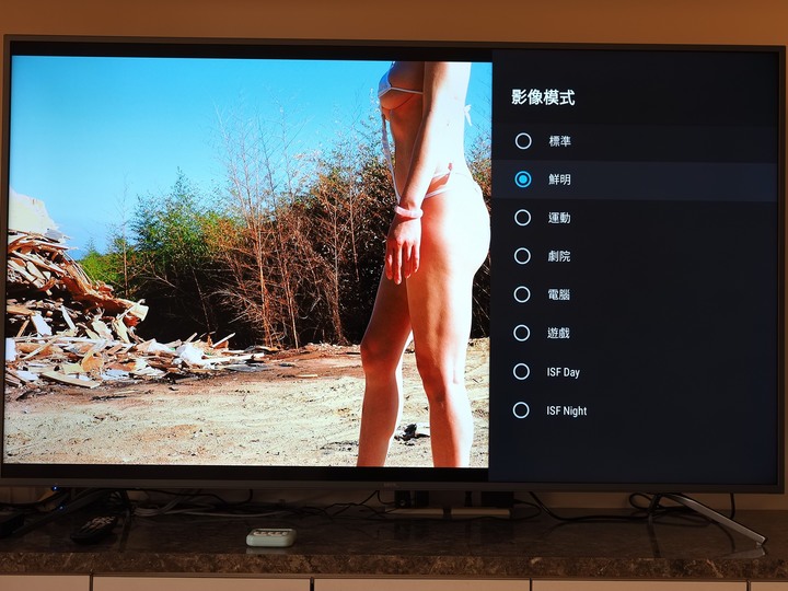 點我看大圖 恐龍小妹的BenQ不閃屏65吋4K電視開箱