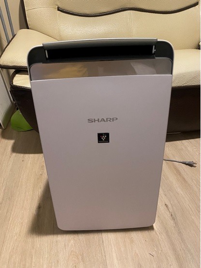 開箱文_SHARP 夏普 10L新衣物乾燥HEPA空氣淨化除濕機 DW-J10FT-W