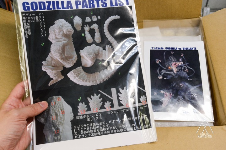 Marvix.F Model Studio 匠心之作 - T's Facto GODZILLA vs BIOLLANTE (哥吉拉vs碧奧蘭蒂)