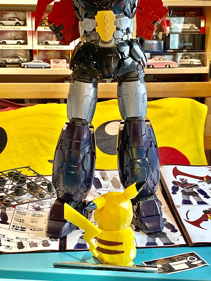 1/60 巨大版的魔力!挑戰4小時不上漆快速組裝 搞定2018《劇場版無敵鐵金剛/INFINITY》 1/60 的無上漆版本!
