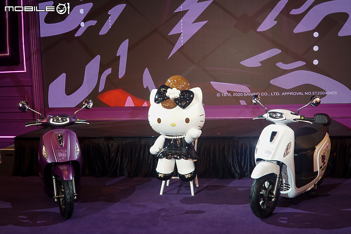 【採訪】PGO Ur1 Hello Kitty 版限量一千台上市！科技、優雅又俏皮！