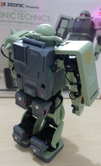 【STEM學習教材系列】ZEONIC TECHNICS MS-06 ZAKU 薩克電動機器人