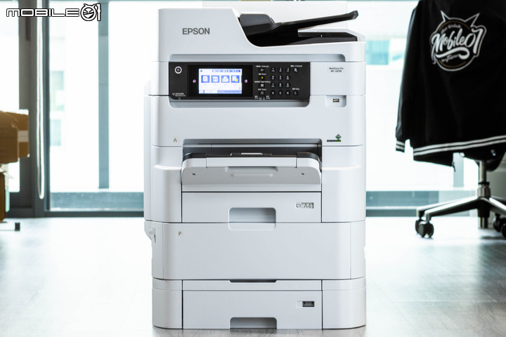 Epson WorkForce Pro WF-C879R 大型彩噴事務機實測 列印速度直追雷射印表機