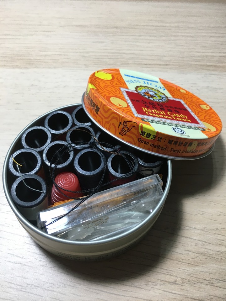 來挑戰喉糖鐵盒的各種用法