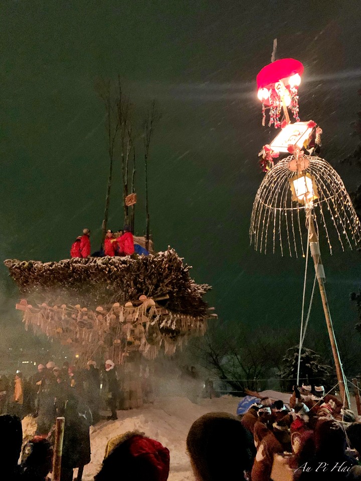 野澤溫泉 道祖神火祭