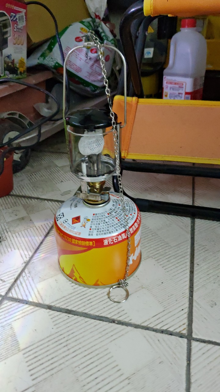 使用瓦斯燈時瓦斯罐發熱問題請教