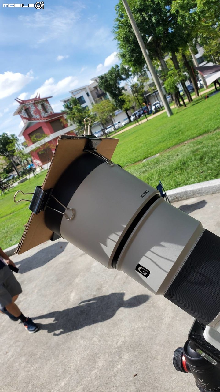 日環蝕 沒買到減光鏡怎麼辦  自己DIY囉 上帝的金戒指