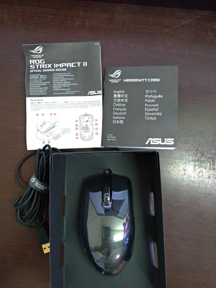 ROG Strix Impact II 使用小心得