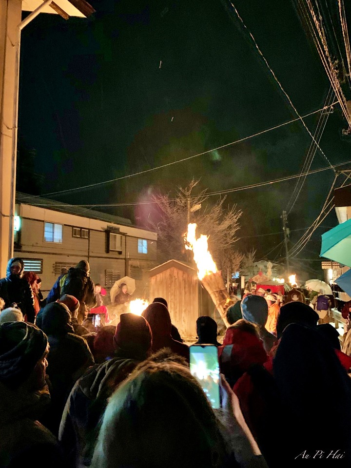 野澤溫泉 道祖神火祭