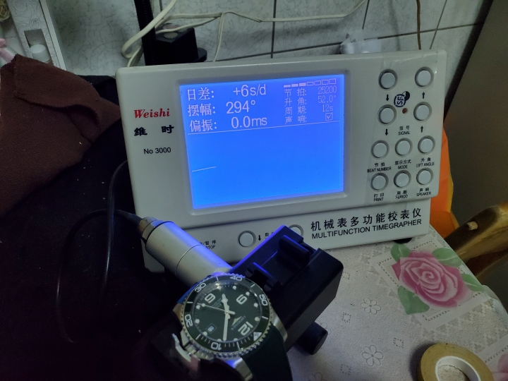 (綠色限定款)浪琴深海征服者開箱