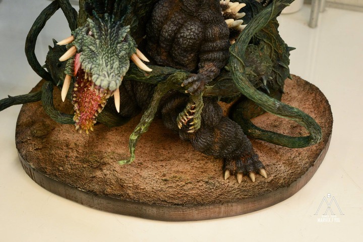 Marvix.F Model Studio 匠心之作 - T's Facto GODZILLA vs BIOLLANTE (哥吉拉vs碧奧蘭蒂)