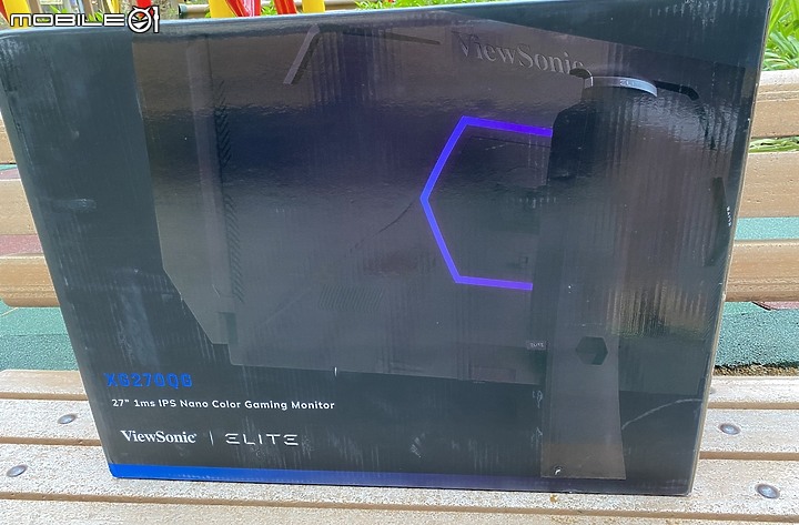 QHD 165Hz 新大金剛 NanoIPS 優秀色彩 Viewsonic Elite XG270QG 開箱