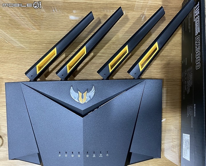 ASUS TUF Gaming AX3000 WiFi 6 Router 新品開箱
