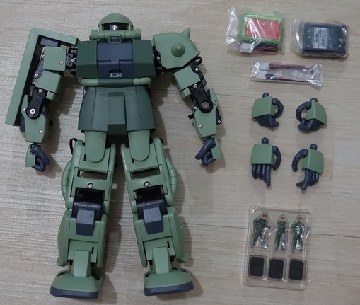 【STEM學習教材系列】ZEONIC TECHNICS MS-06 ZAKU 薩克電動機器人