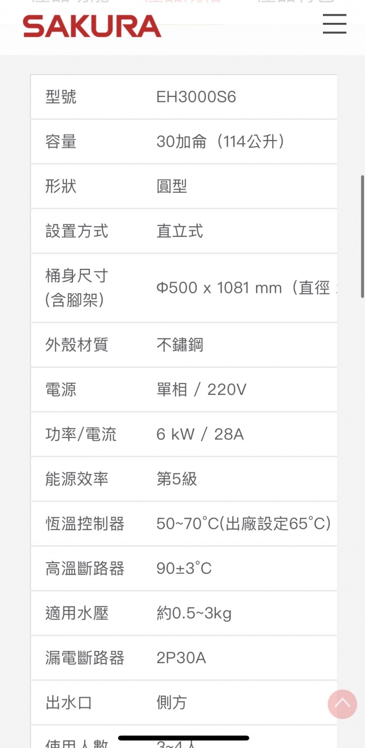 詢問-儲熱式電熱水器