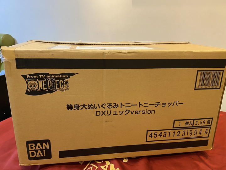 海賊王 古玩 等身大喬巴布偶
