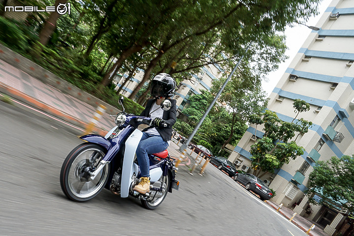 HONDA Super Cub C125 試駕 一億輛生產傳奇高質感回歸