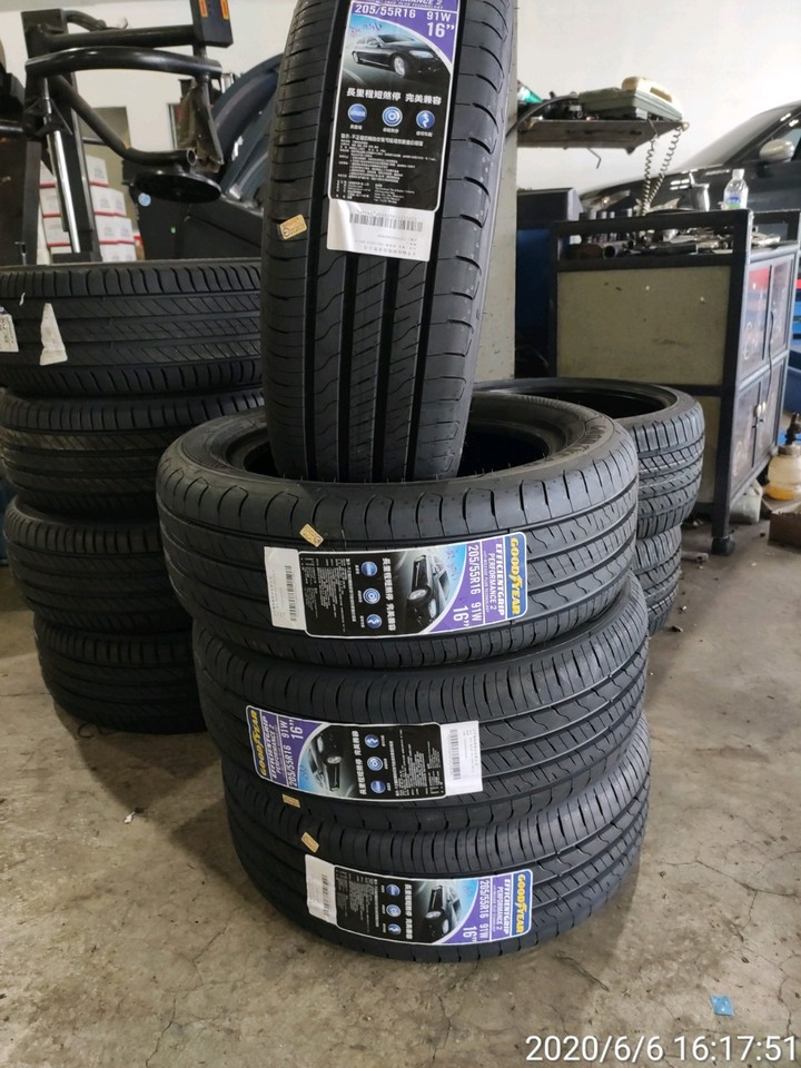 Goodyear EFGP2 沒有想像中安靜(尺寸 205/55/16)