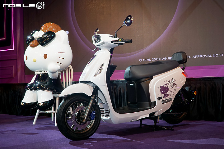 【採訪】PGO Ur1 Hello Kitty 版限量一千台上市！科技、優雅又俏皮！