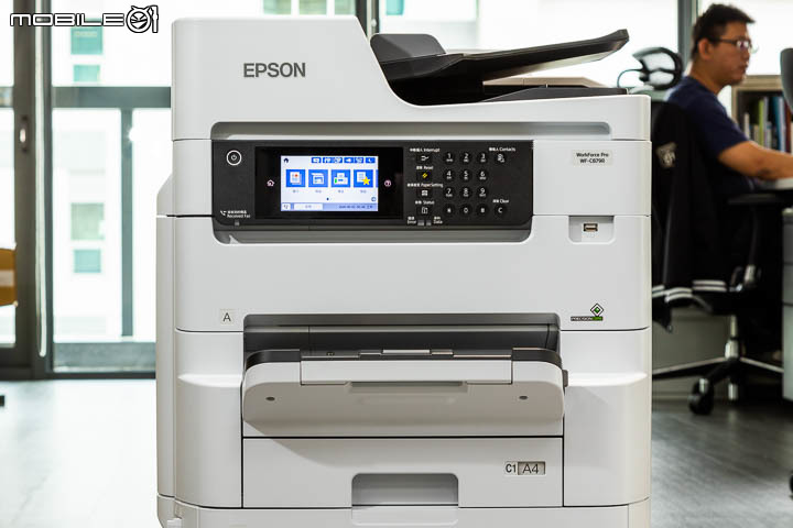 Epson WorkForce Pro WF-C879R 大型彩噴事務機實測 列印速度直追雷射印表機