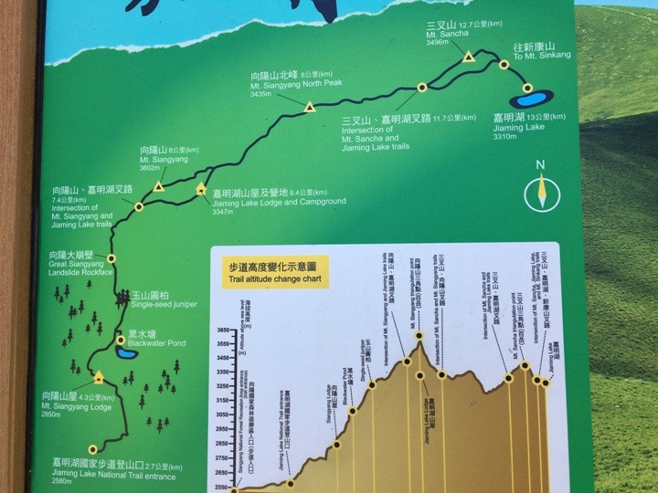 今夏五月天,難忘嘉明湖