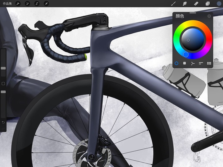 【繪畫】Specialized S-Works Venge 女孩