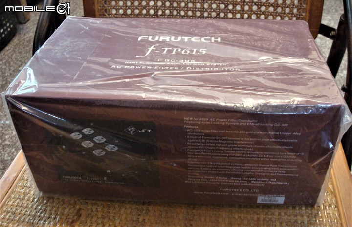 [開箱]買奢侈品也要精打細算---Furutech高級電源排插f-TP615尋寶記