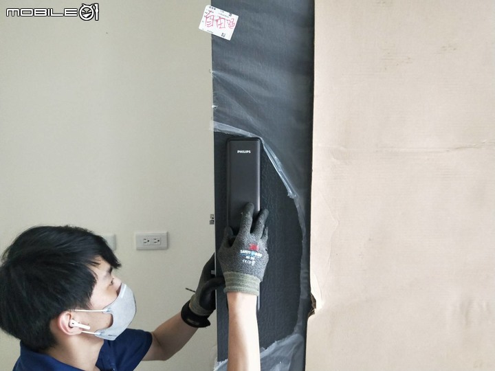 輕裝潢的第一個項目:電子鎖的安裝實績