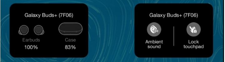 Galaxy Buds & Buds+ 新增桌面Widgets插件 (Galaxy Buds+也有新更新6/1)