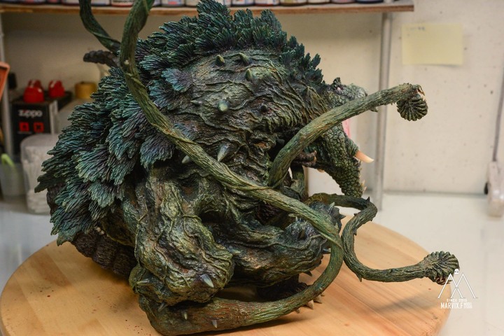 Marvix.F Model Studio 匠心之作 - T's Facto GODZILLA vs BIOLLANTE (哥吉拉vs碧奧蘭蒂)