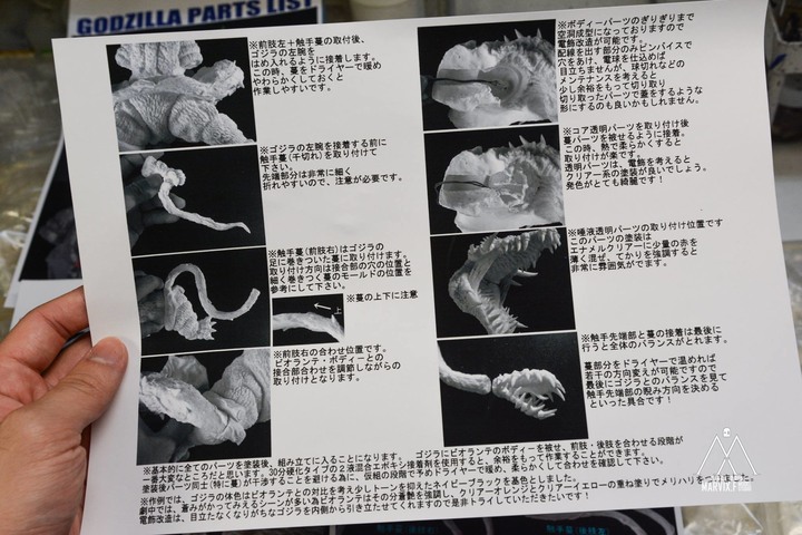 Marvix.F Model Studio 匠心之作 - T's Facto GODZILLA vs BIOLLANTE (哥吉拉vs碧奧蘭蒂)