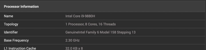 [開箱&測試] Macbook 16" Intel i9：開啟低耗電Low-Power Mode省電模式