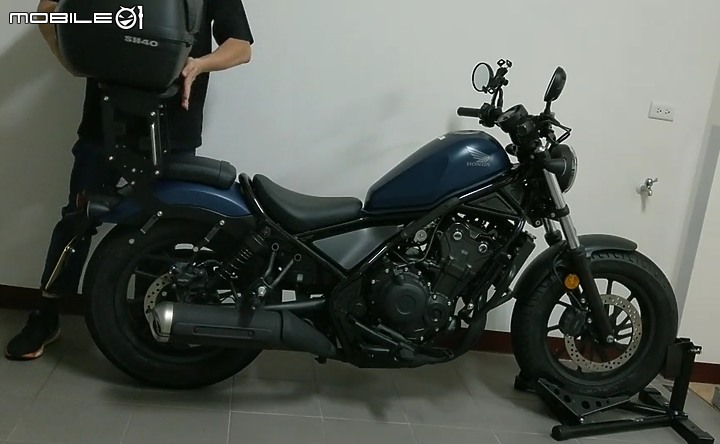 Rebel 500活動尾箱架,全球首發
