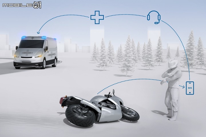 【海外快訊】BOSCH 推出摩托車用緊急聯絡系統!提高騎士生還機會