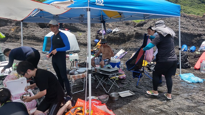 4K 美麗東北角海岸浮潛野炊