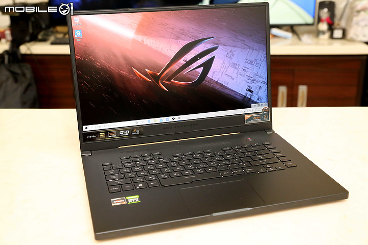 ROG Zephyrus G15西裝暴徒簡單開箱+性能實測 (AMD 4800HS + RTX2060Max-Q)