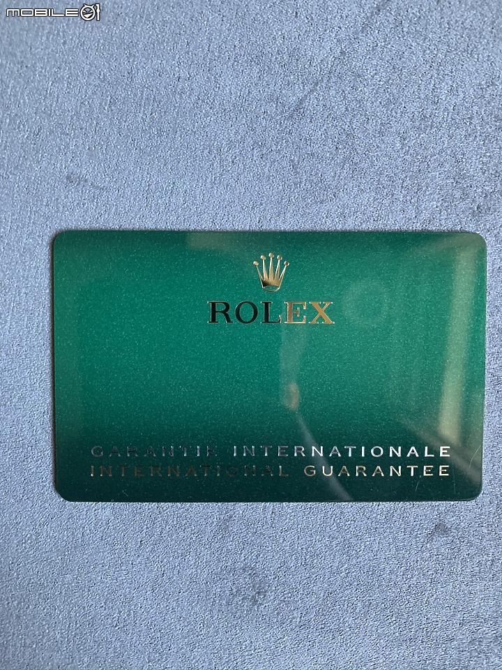 Rolex 114060 無曆鬼開箱 & 新保卡