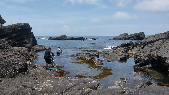 4K 美麗東北角海岸浮潛野炊