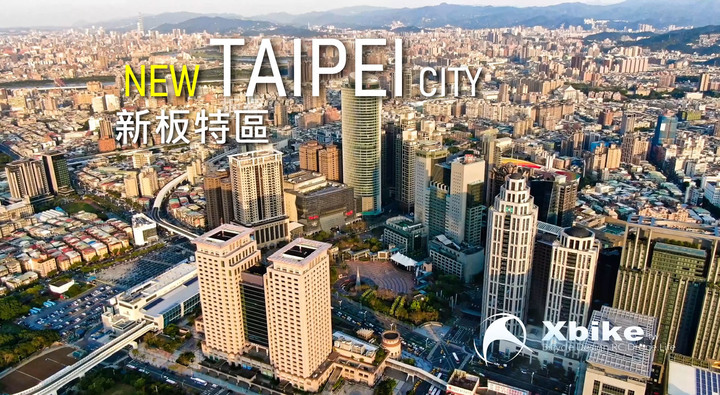 NEW TAIPEI CITY 新板特區 板橋 空拍景