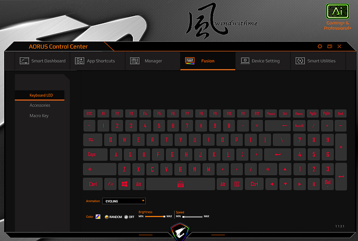 點我看大圖 技嘉AORUS 15G搭載機械式鍵盤與全新電競外型完整解析