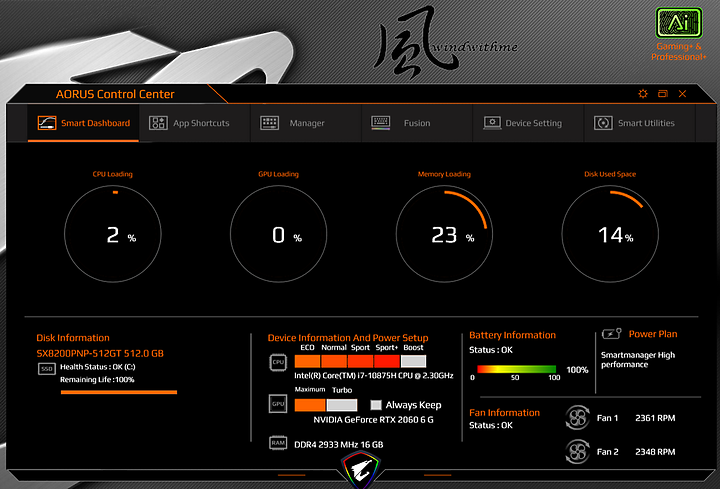 點我看大圖 技嘉AORUS 15G搭載機械式鍵盤與全新電競外型完整解析