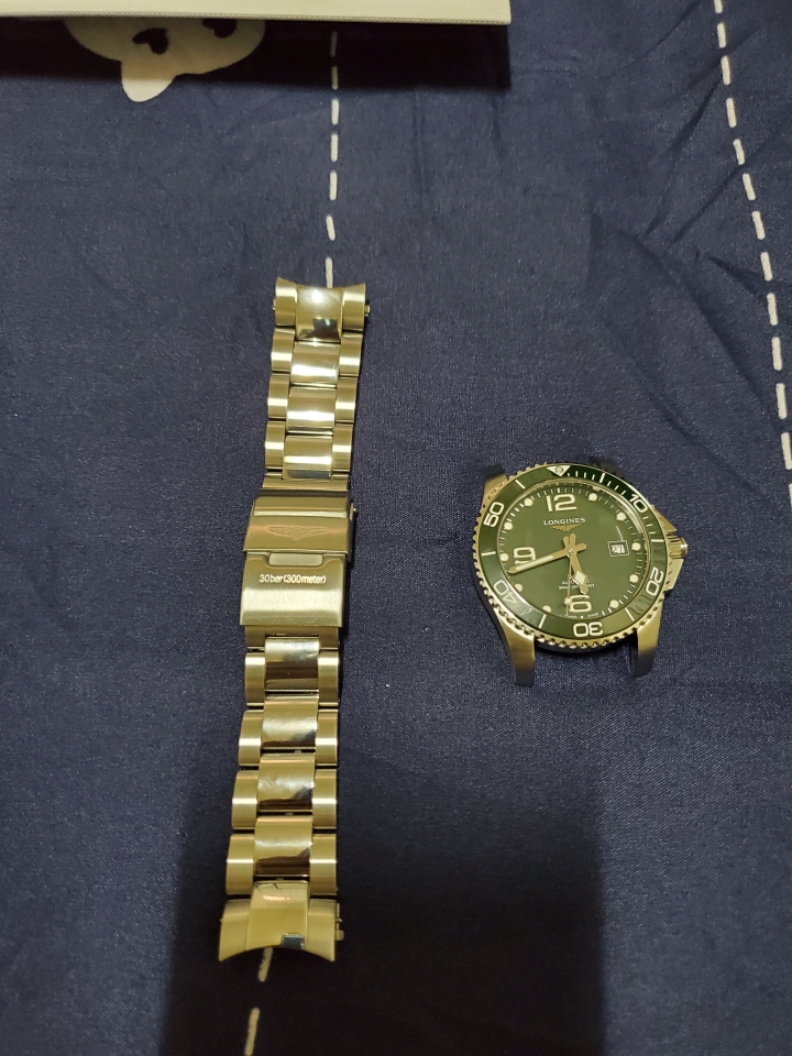 (綠色限定款)浪琴深海征服者開箱